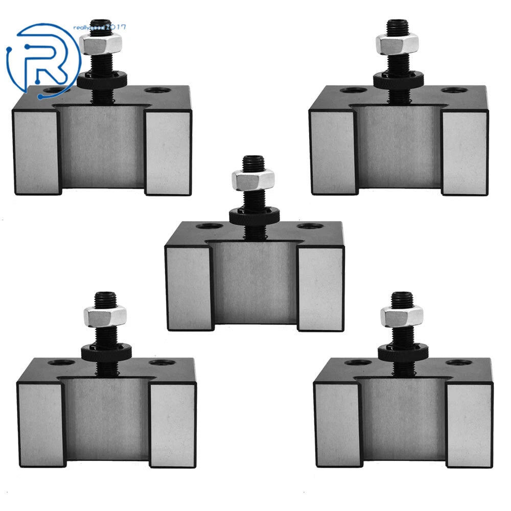 5Pcs Quick Change Heavy Duty Boring Bar Tool Post Holder for AXA 250 