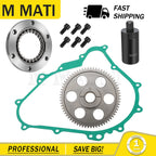 Starter Clutch Kit & Flywheel Puller Gasket for Yamaha Kodiak 400 (2002–2006)