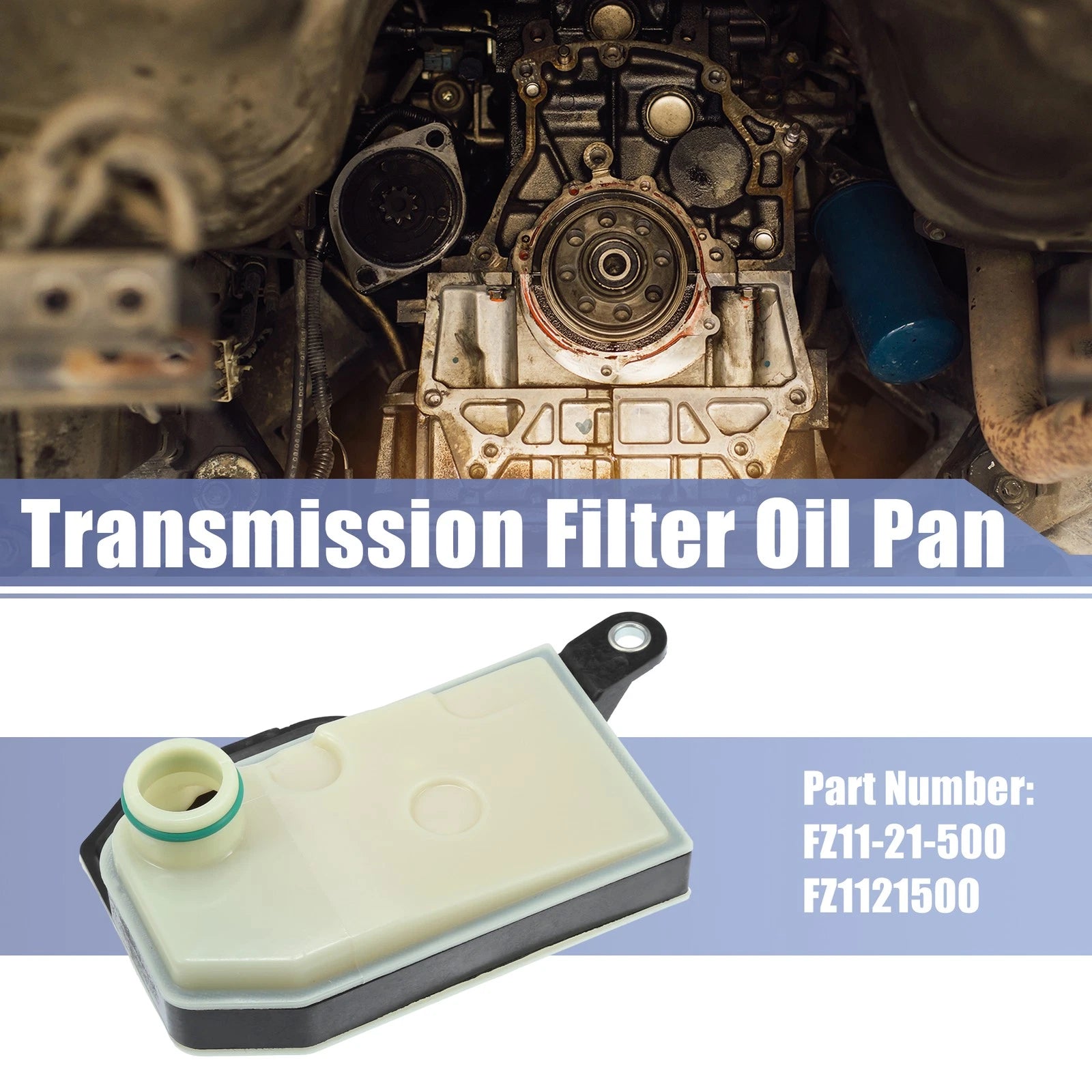 Automatic Transmission Filter Oil Pan Gasket for Mazda 2 (2014–2019) No.FZ11-21-500