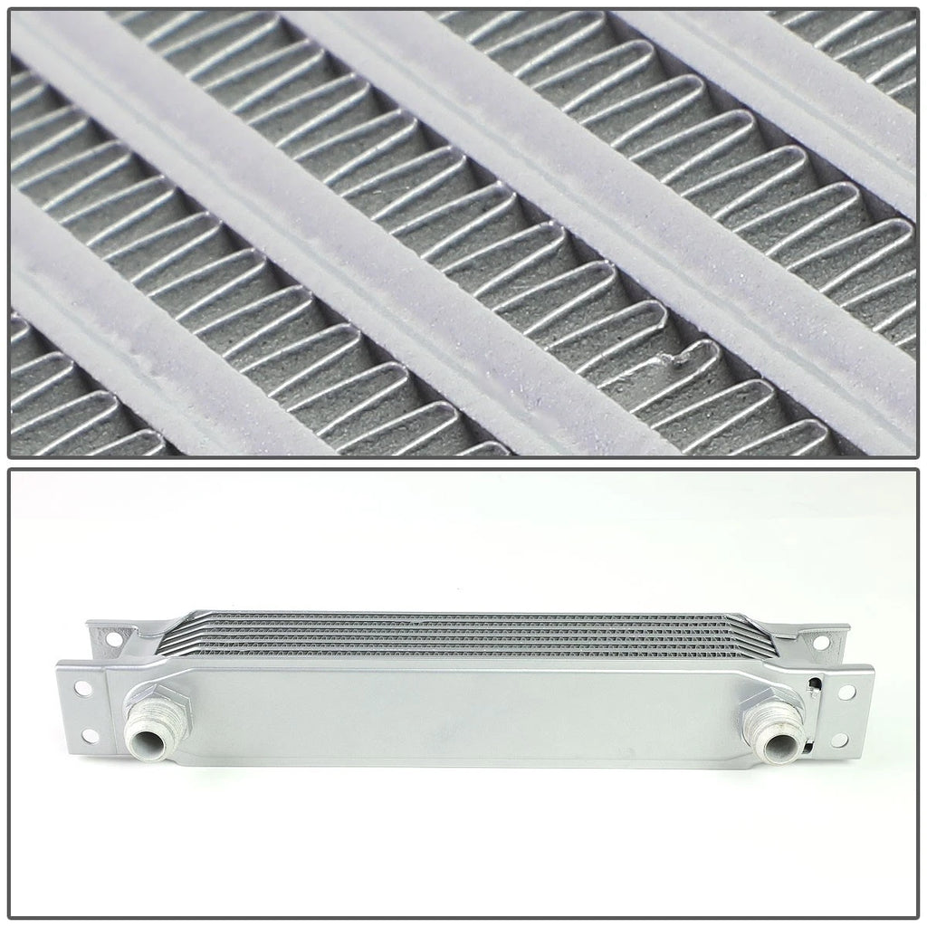 T6061 Aluminum 7-Row 10AN Transmission Cooler for Universal Applications