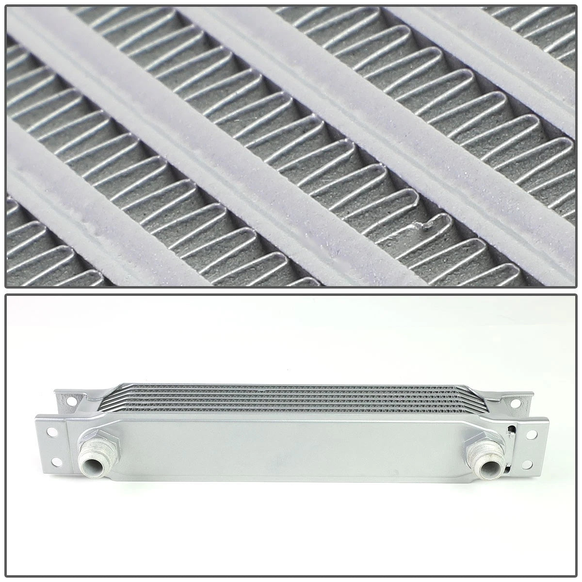 T6061 Aluminum 7-Row 10AN Transmission Cooler for Universal Applications