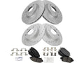 Brake Pad and Rotor Kit for Mazda 3 (2017–2018) BJ792GD