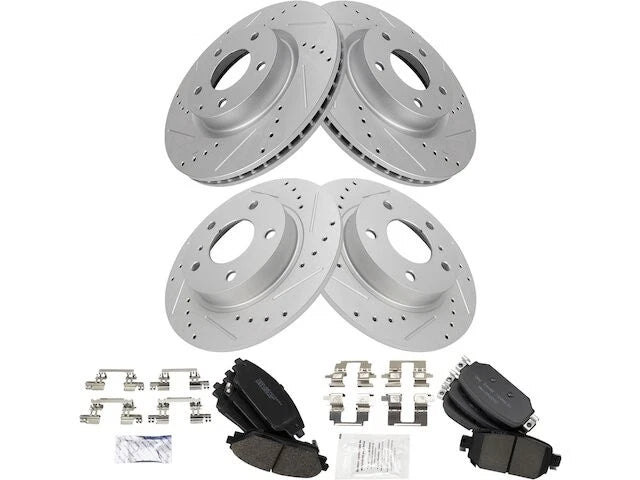 Brake Pad and Rotor Kit for Mazda 3 (2017–2018) BJ792GD