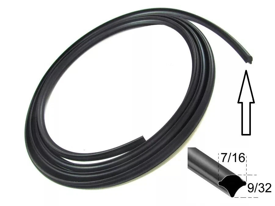 Universal Lock Strip Roll 50Ft Black Replacement for Universal Vehicles (—)