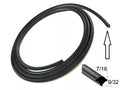 Universal Lock Strip Roll 50Ft Black Replacement for Universal Vehicles (—)