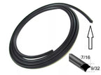 Universal Lock Strip Roll 50Ft Black Replacement for Universal Vehicles (—)