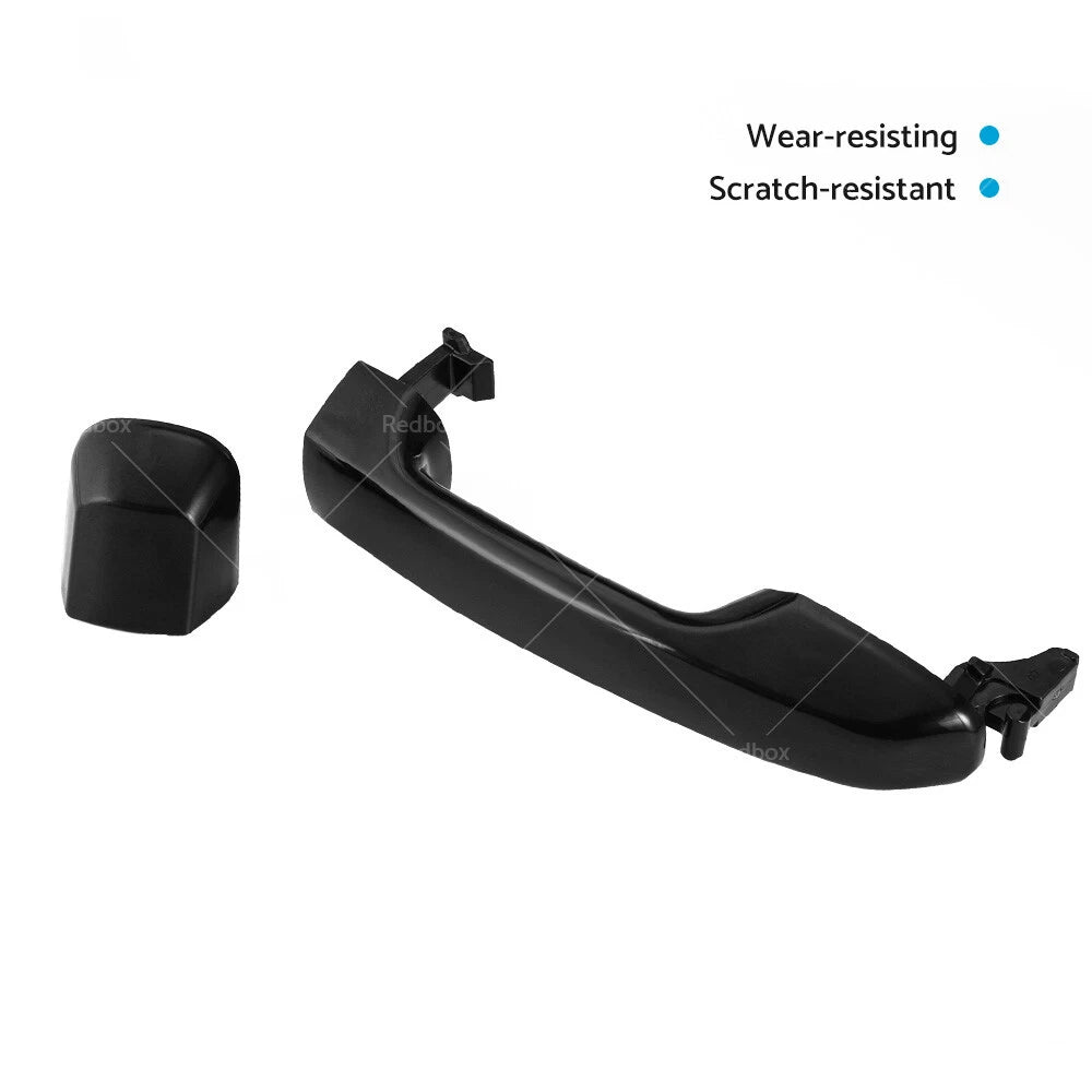 Rear Outer Door Handle Set for Toyota Prado J150 (2009–2020) - Black