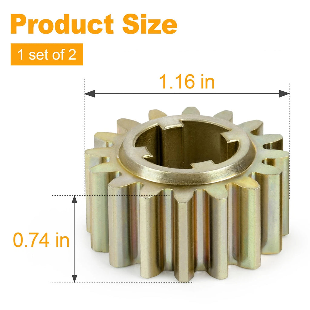 2X 16 Tooth Spur Gear 238893 for Lci Schwintek Slide-Outs