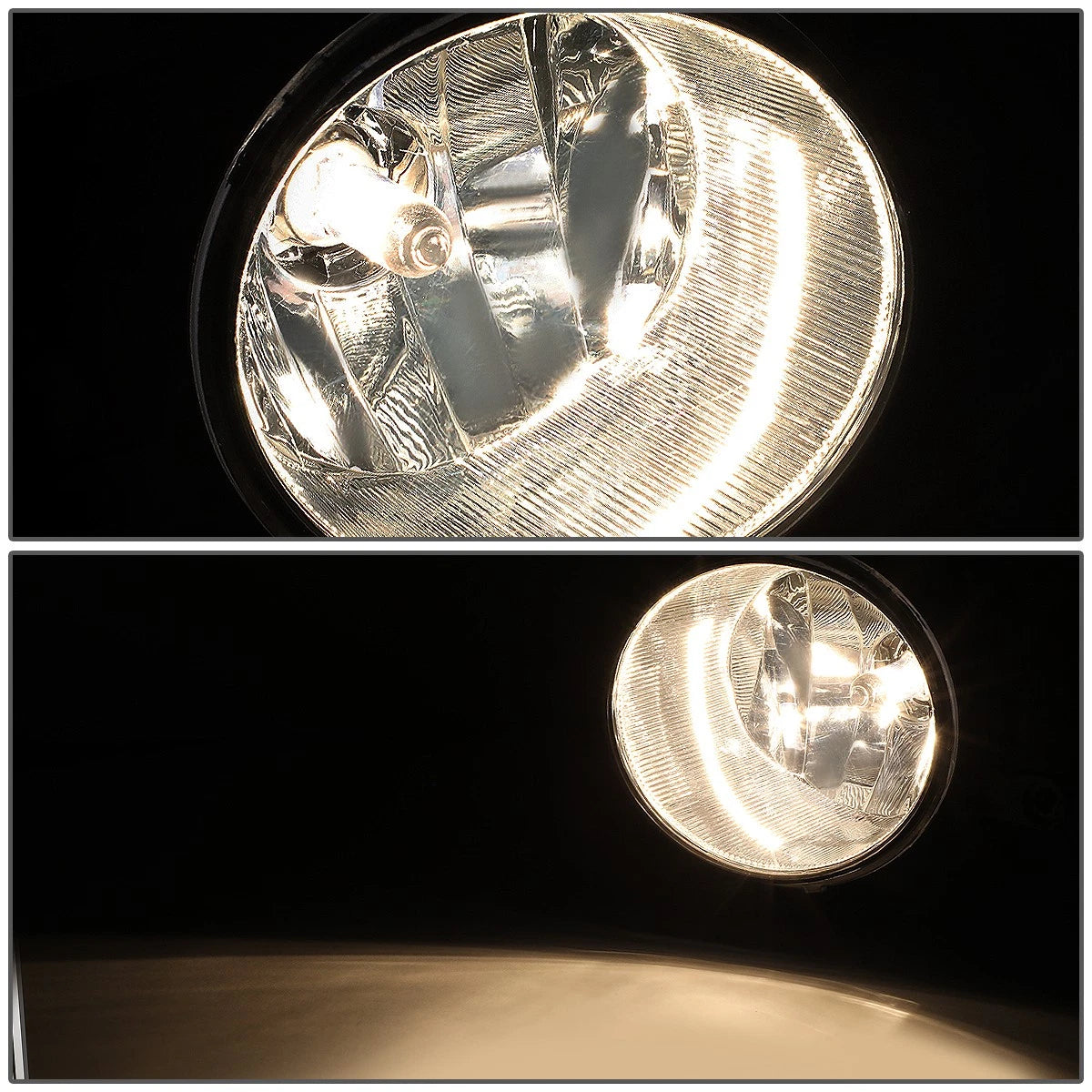 Fog Light Lamp Set for Toyota Camry SE XSE (2018–2020) OE Style w/ Bezel+Switch
