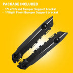 Set of 2 Front Bumper Retainer Mounting Brackets for Toyota Camry (2015–2017)