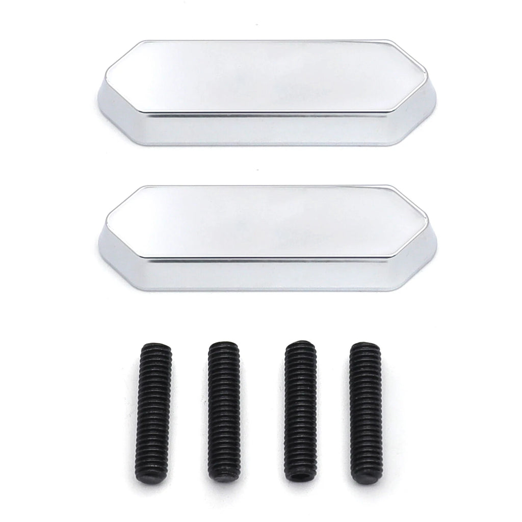 Chrome Mirror Block Off Base Plate for Kawasaki Ninja 300/400 (2013–2020)