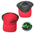 Powerstroke Hat for Ford Truck (Diesel, Red/Black Mesh Snapback)