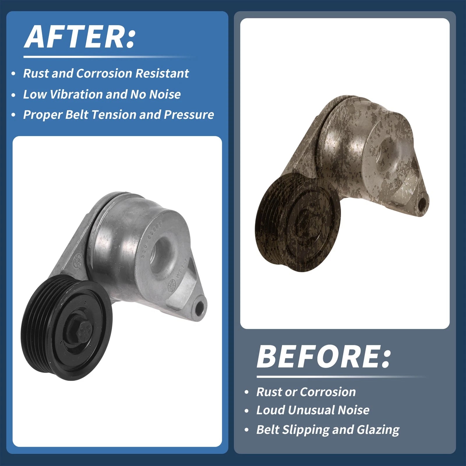 Belt Tensioner for Kia Sportage (2004–2010) No. 252812E300/252812E350