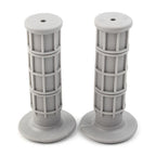 7/8" Soft Rubber Grey Pro Hand Grips for ATV MX Dirt Bike Enduro