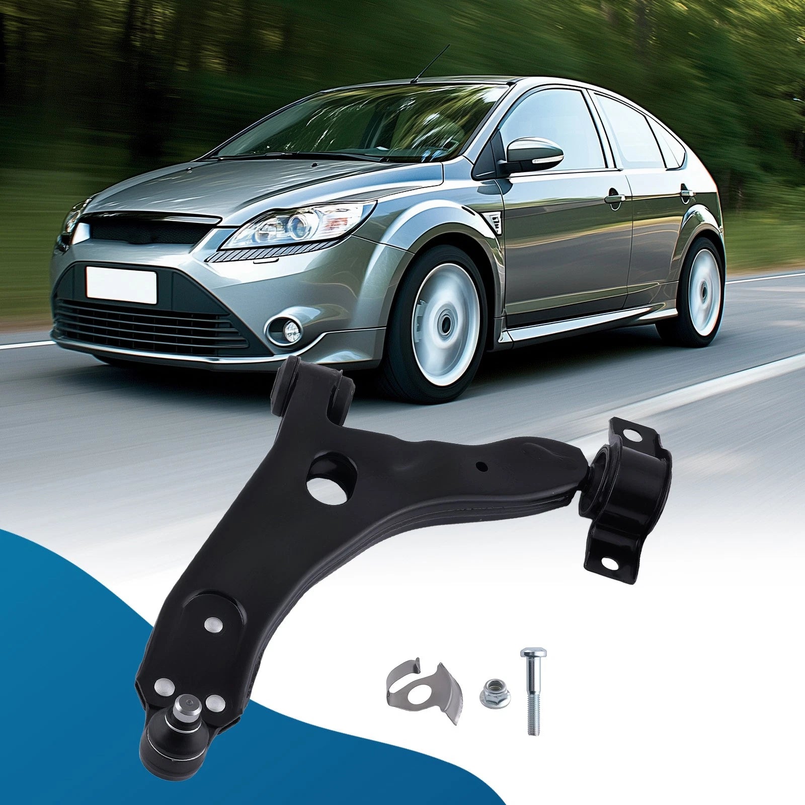Front Lower Left Control Arm w/ Ball Joint for Ford Focus (2004–2011) CMK80408