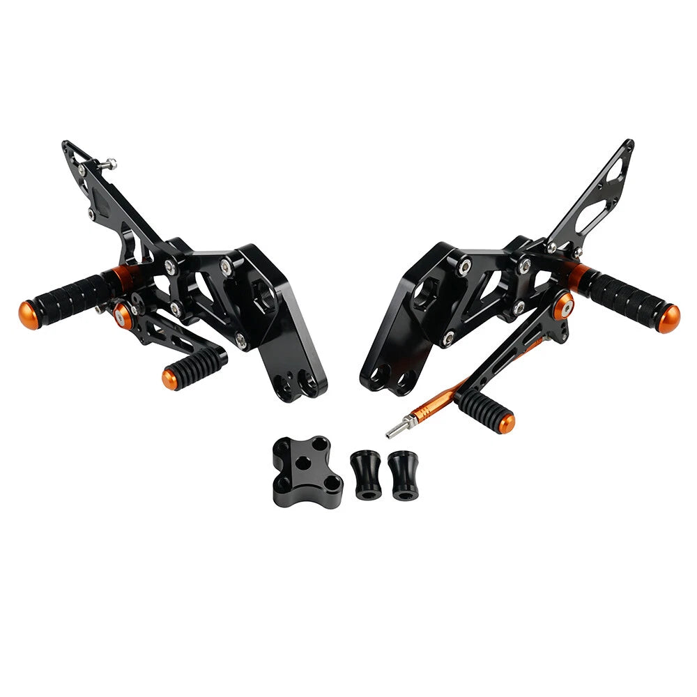CNC Rearsets Foot Pegs for KTM RC125/200/390 (2014–2021)