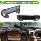 Exterior Door Handle Cover Trim for Toyota Tundra (2022–2025) ABS 1Pc