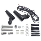 Gloss Black Turn Signal Relocation Kit for Harley XL (1988–2022)