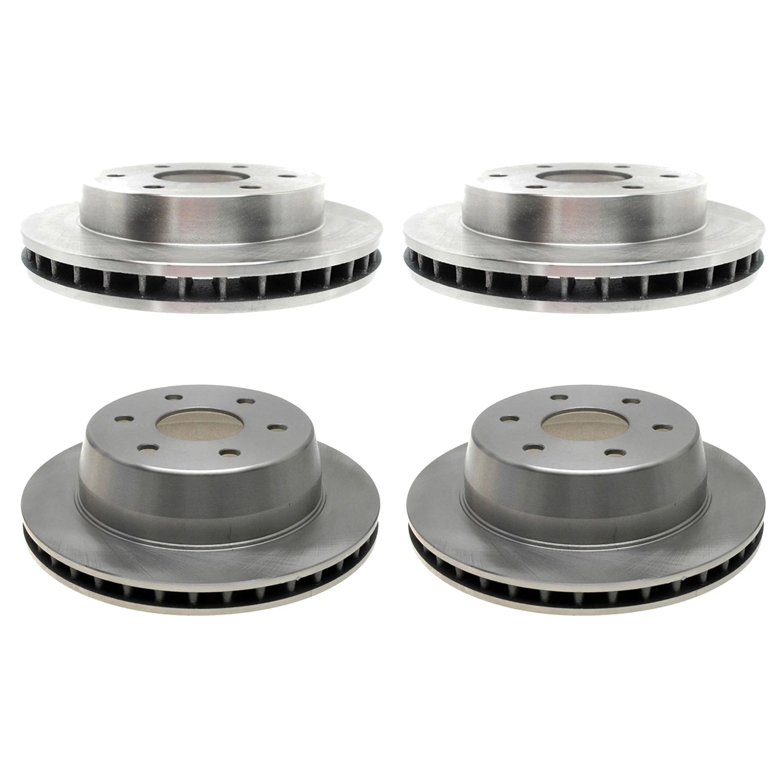 ACDelco Silver Brake Kit Disc Rotors Set of 2 for Tahoe Yukon (2000)