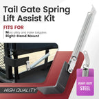 Tailgate Spring Lift Assist Retrofit Kit for Universal Trailer