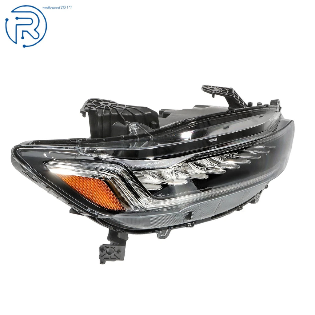Right Side Headlight Assembly for Honda Accord (2021–2022) LED Black Housing