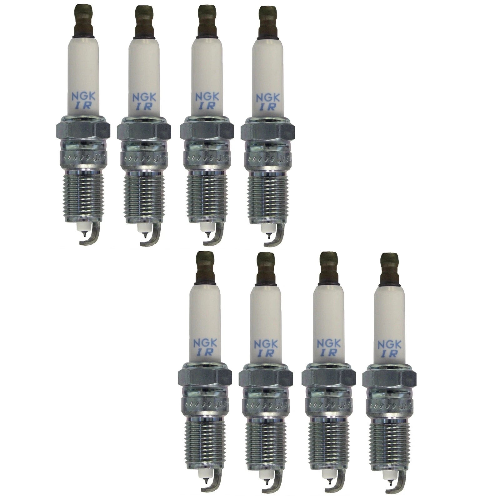 Set of 8 NGK Laser Iridium Spark Plugs for Various Makes and Models