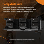 Master Power Window Switch for Hyundai Sonata (2008–2010) 935703K600