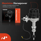 Ignition Distributor with Cap & Rotor for Ford Mustang F-350