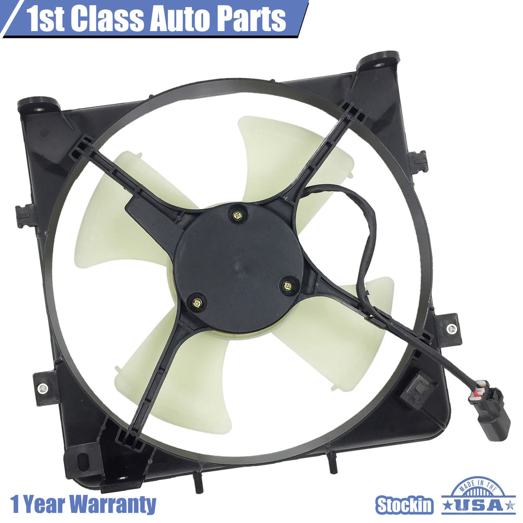 A/C Condenser Cooling Fan for Honda Civic Del Sol (1992–1997)