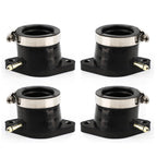 Set of 4 Intake Manifold Carb Clamps for Yamaha XJ650 (1982–1983) & XJ750 (1981–1983)