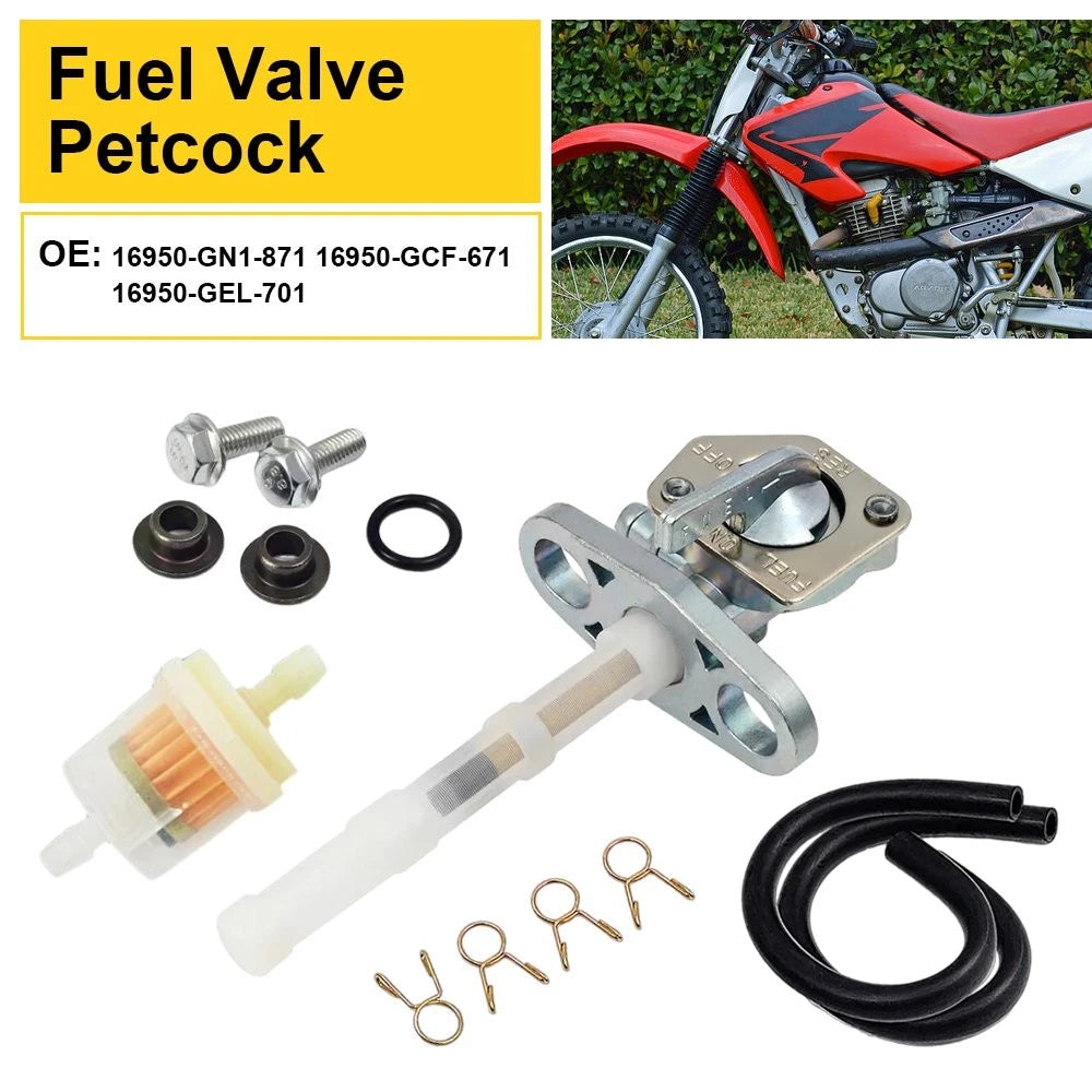 Fuel Petcock Valve Assembly for Honda XR100R CRF100 (2000–2009)