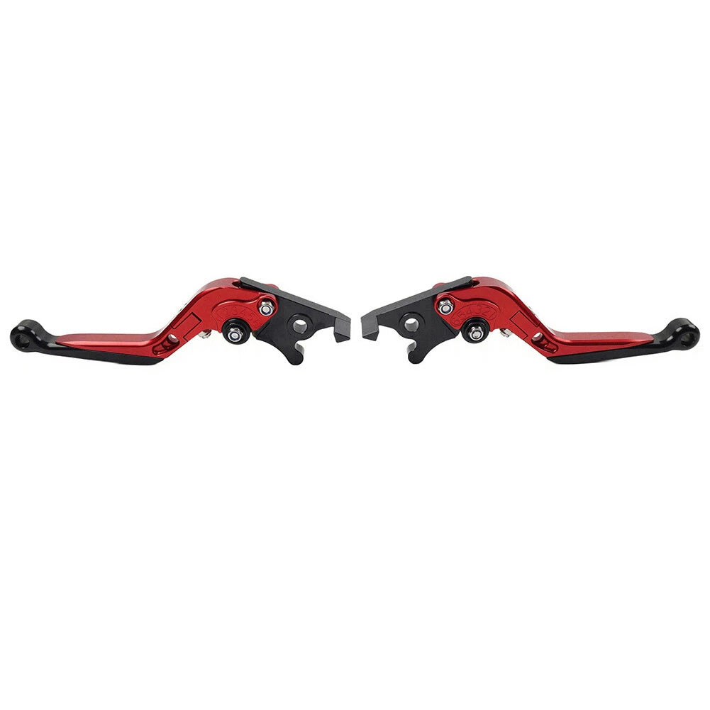 CNC Extendable Brake Clutch Levers for Yamaha YZF R3 R25 MT-03 (2015–2023) Red