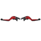 CNC Extendable Brake Clutch Levers for Yamaha YZF R3 R25 MT-03 (2015–2023) Red