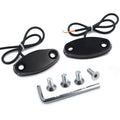 Black Mirror Block Off Base Plate LED for Honda CBR 900RR 929 (2000–2003)