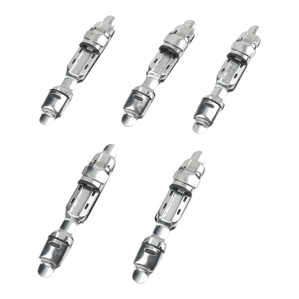 5PCS Stainless Steel Fishing Reel Seat Plate for Fishing Rod Repair