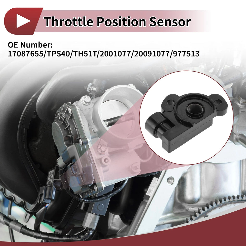 Throttle Position Sensor for Acura SLX (1996–1999) No.17087655 TPS40 TH51T