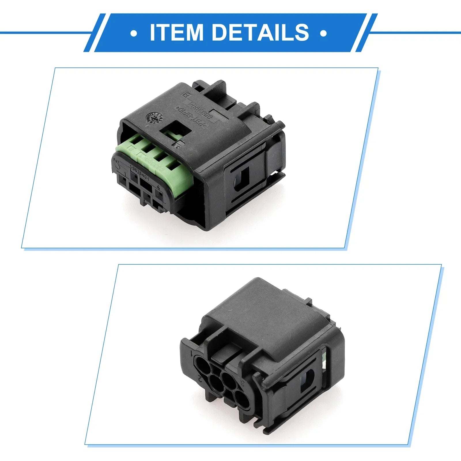 1x 4 Pin Tail Turn Signal Light Connector Plug for BMW