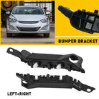 Set of 2 Front Bumper Mounting Support Brackets for Hyundai Elantra (2011–2016)
