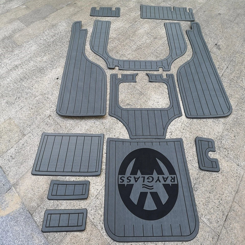 EVA Foam Teak Floor Mat for Rayglass 730 (2002)