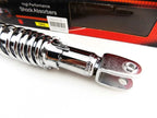 317mm JBS Chrome Rear Shock Absorbers for Honda CB360T (1976-1977)