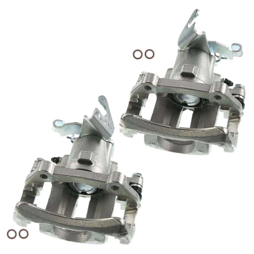 2X Rear Brake Calipers with Bracket for Ford Mustang (2005–2014)