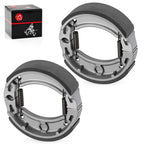 2 Rear Brake Shoes for Yamaha TTR90 TTR90E TTR110E (2000–2024)