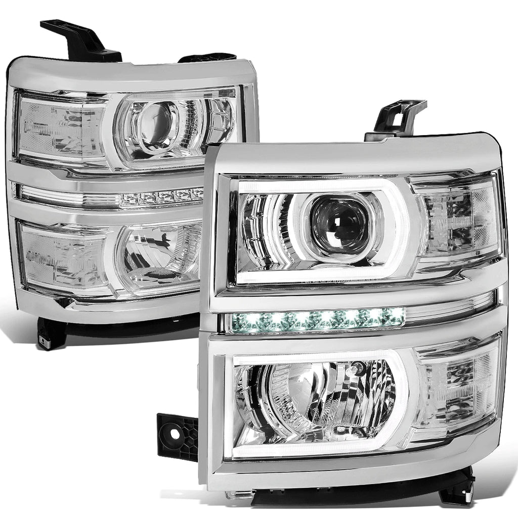 LED DRL U Tube Bar for Silverado Projector Headlight (2014–2015)
