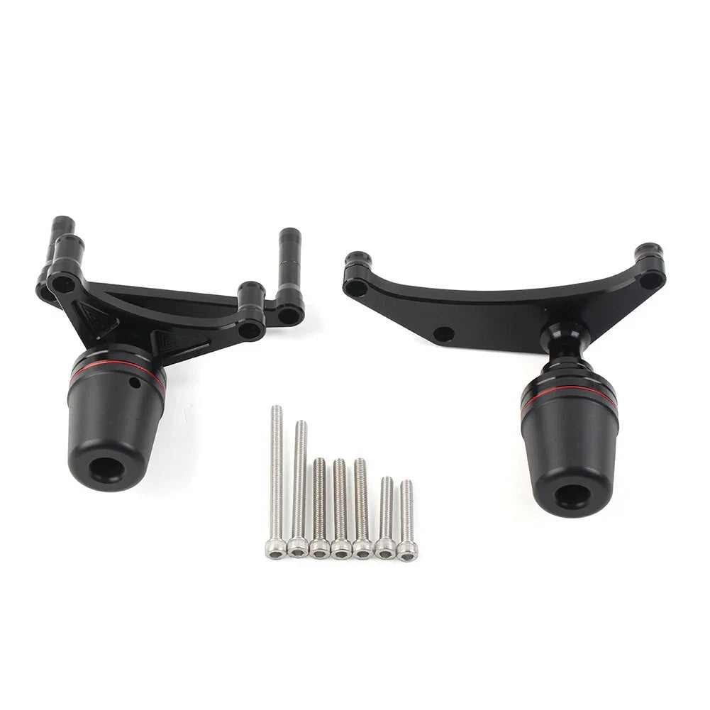 Black Frame Sliders Crash Protectors for Ducati Panigale V4 (2018-2019)