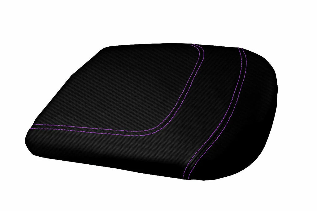 Console Lid Armrest Cover for Ford F150 Lariat (1997–2003) Carbon Fiber