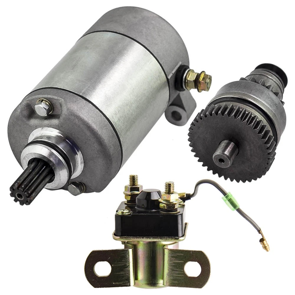 Starter Drive & Relay Solenoid for Polaris ATV (3090188, 3085521)