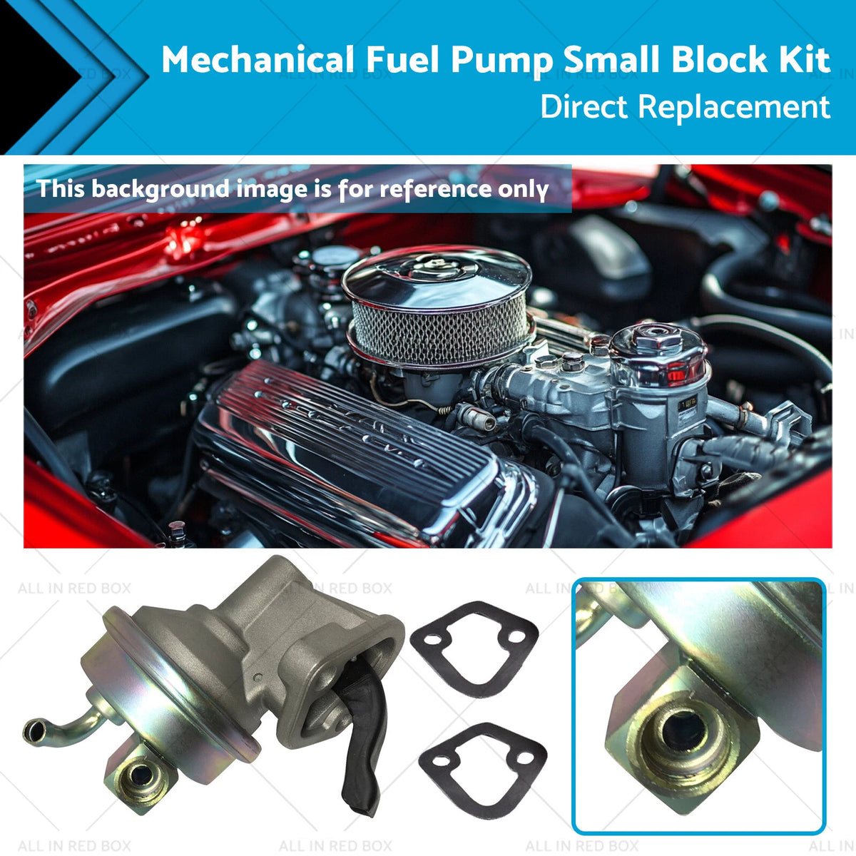 Mechanical Fuel Pump Kit for Chevy SBC V8 (287, 307) (6440987)