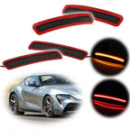 Set of 4 LED Side Marker Lamps for Toyota GR Supra (2020–2025)