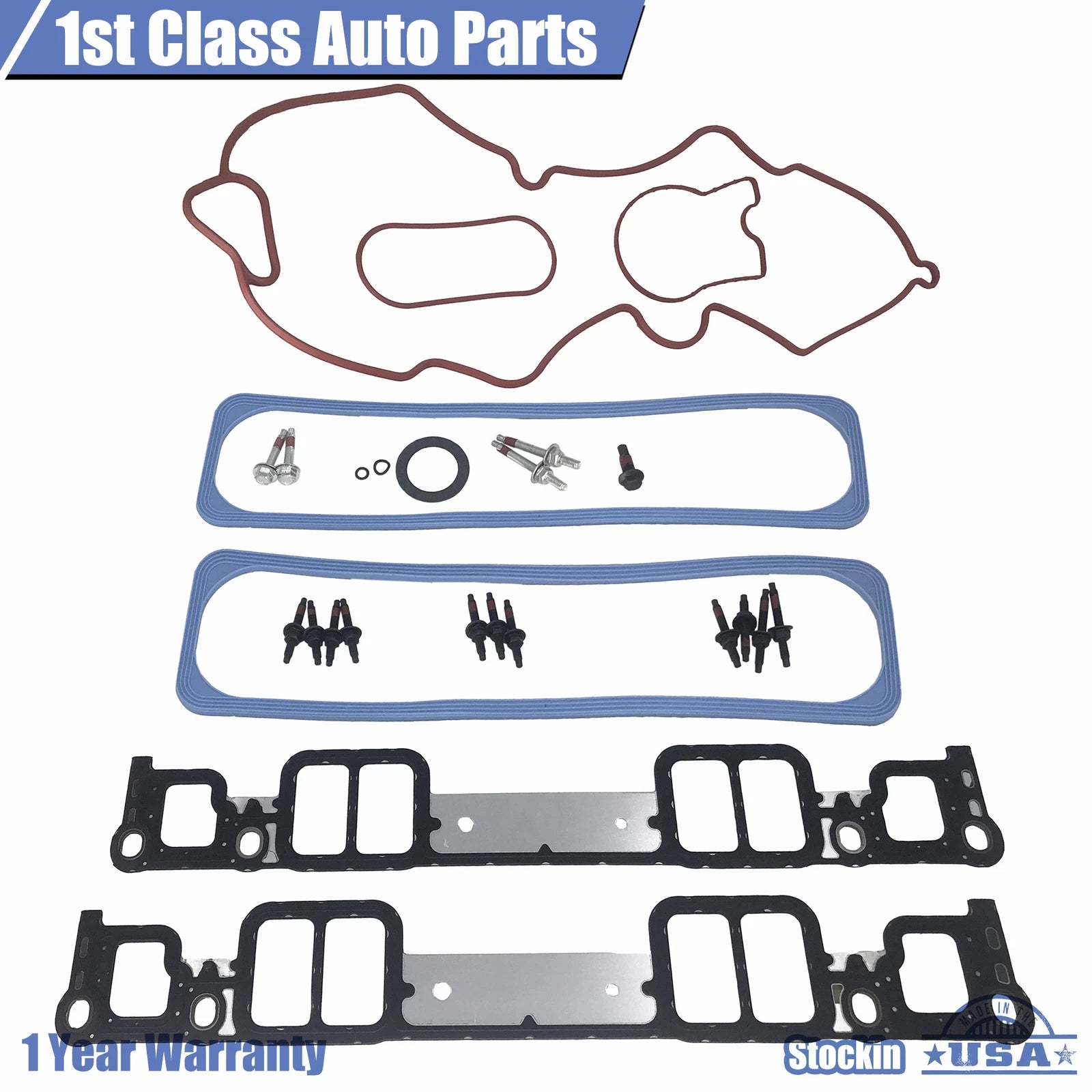 Engine Intake Manifold Gasket Set for Workhorse Chevy 