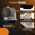 Throttle Body for Kia Cadenza Sedona Sorento Hyundai Santa Fe 3.3L (2014–2016)